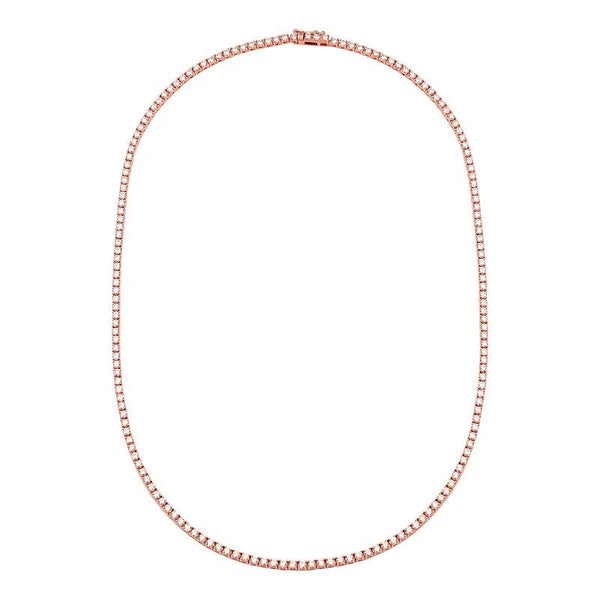 Lab Diamond Tennis Necklace