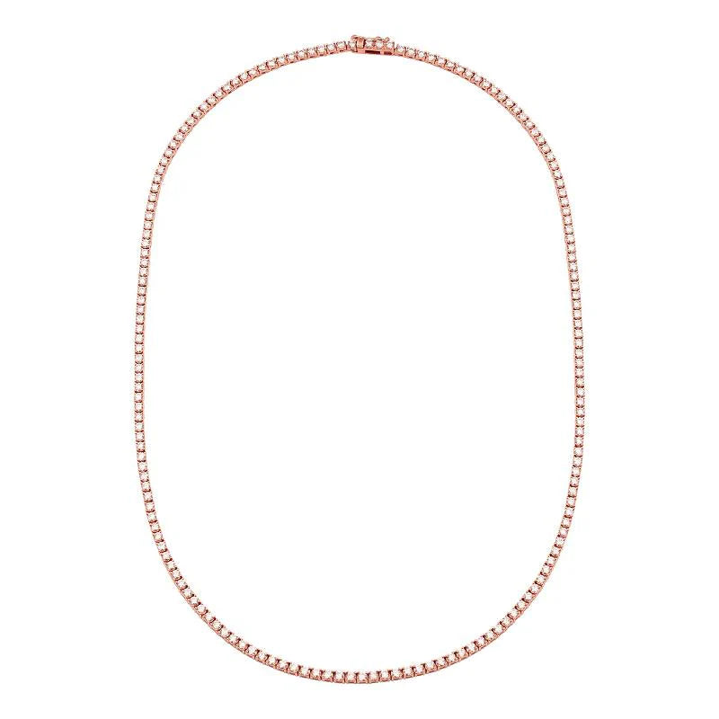 Lab Diamond Tennis Necklace
