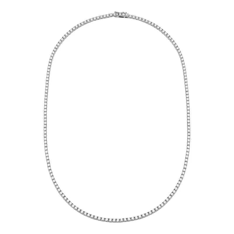 Lab Diamond Tennis Necklace
