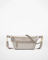 Small Crosby Sling Sable Pearl Metallic