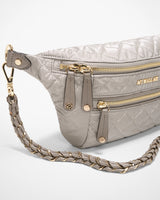 Small Crosby Sling Sable Pearl Metallic
