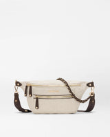 Small Crosby Sling  Sandy Linen