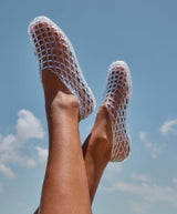Mesh Ballet flats