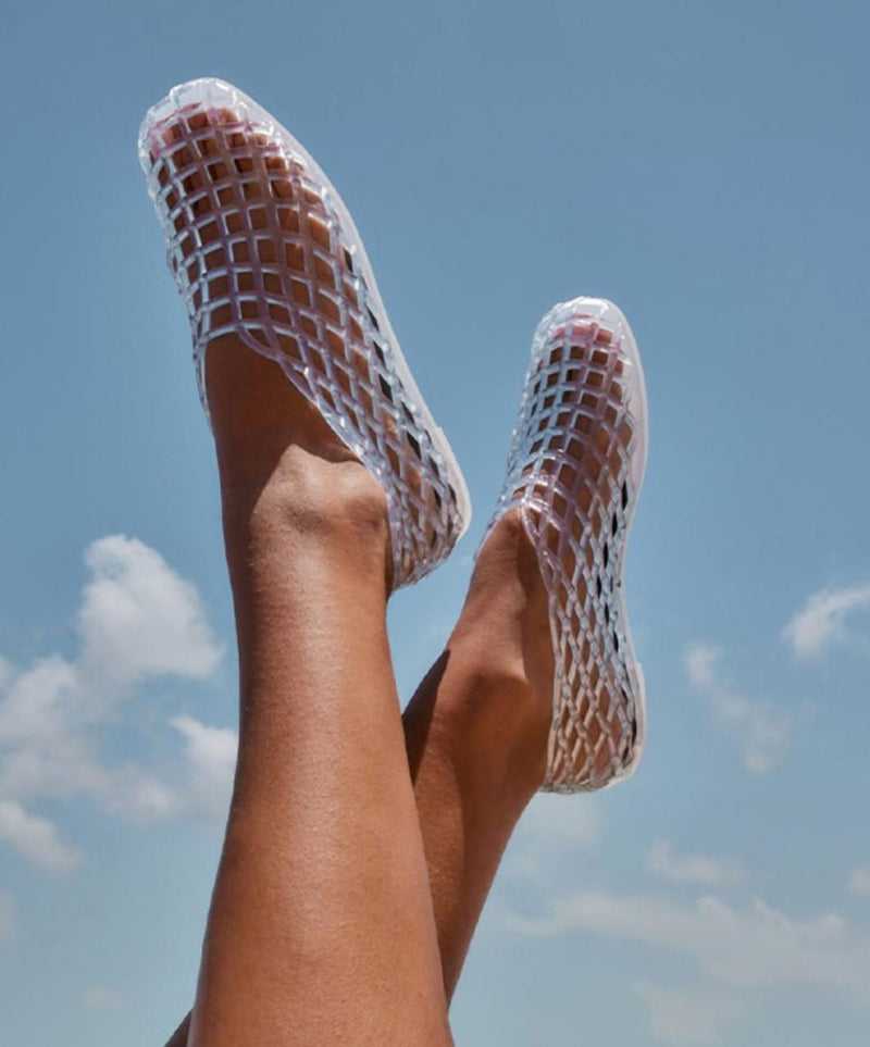 Mesh Ballet flats