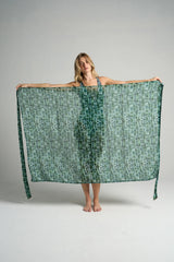 Sarong With Ties Croco