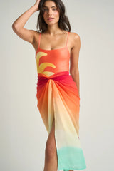 Sarong With Ties Earth