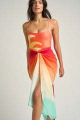 Sarong With Ties Earth