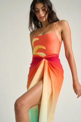 Sarong With Ties Earth