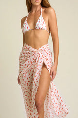 Sarong With Ties Chilies