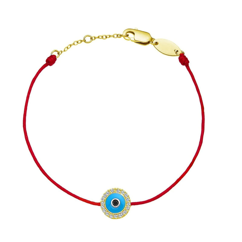 Evil Eye Red String Bracelet