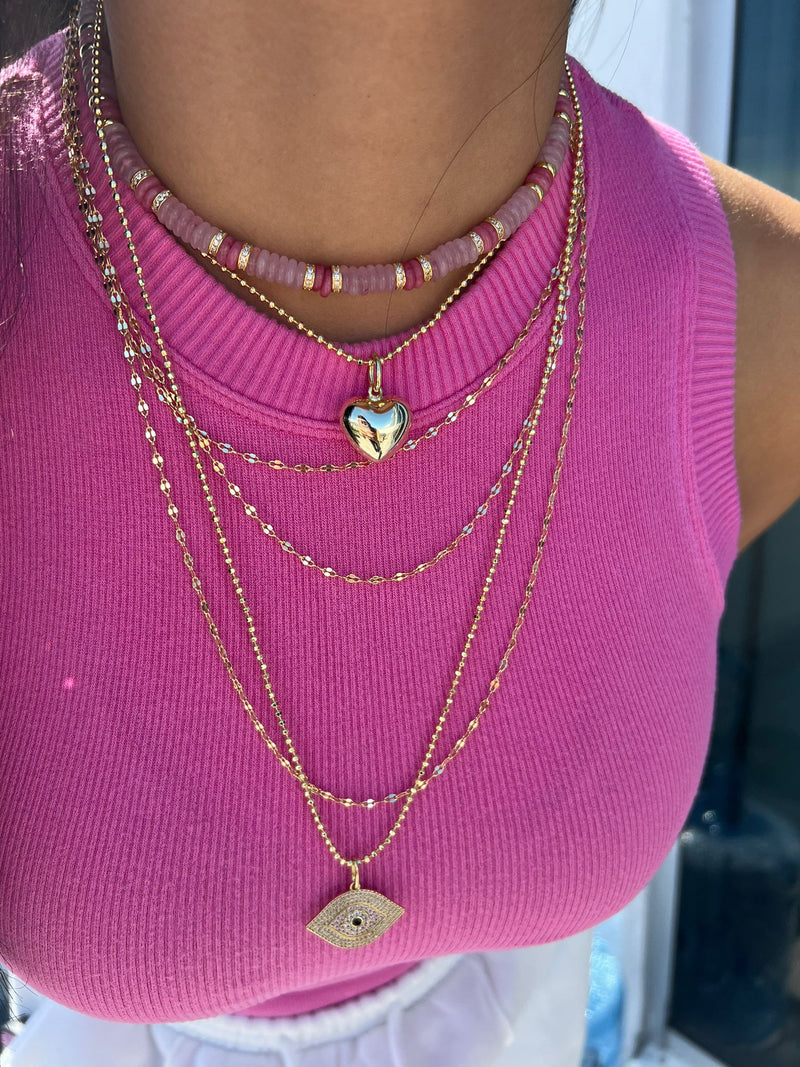 Pinky Pukka Necklace