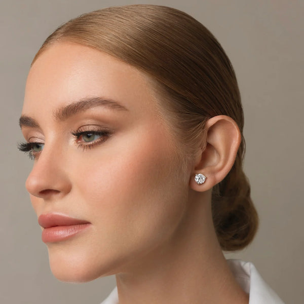 LAB GROWN DIAMOND STUD  3ct