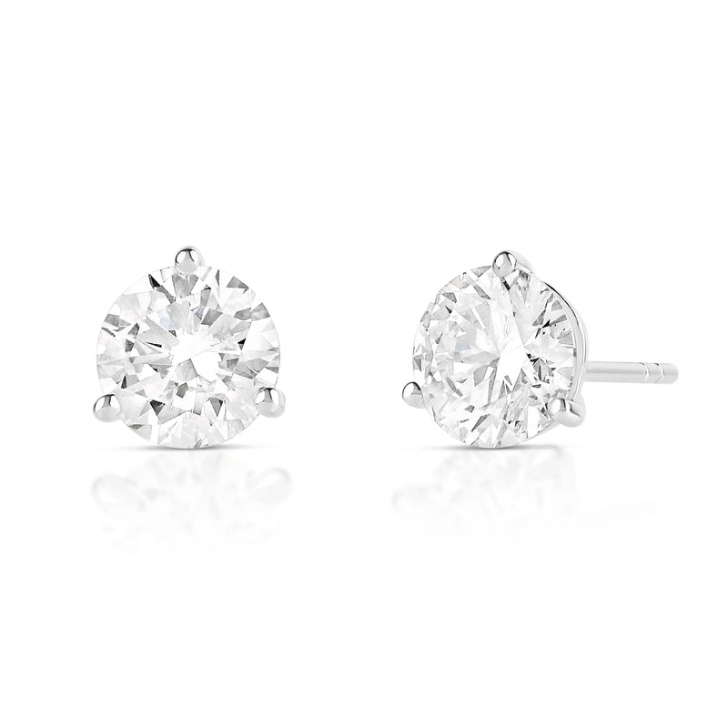 Lab Diamond Studs 4ct