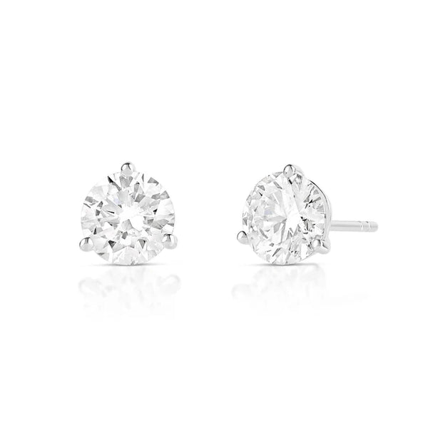 LAB GROWN DIAMOND STUD  3ct