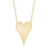 Jumbo Solid Heart Necklace