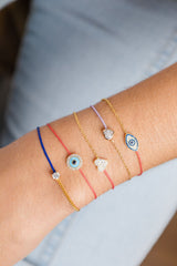 Evil Eye Red String Bracelet