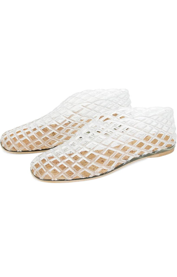 Mesh Ballet flats