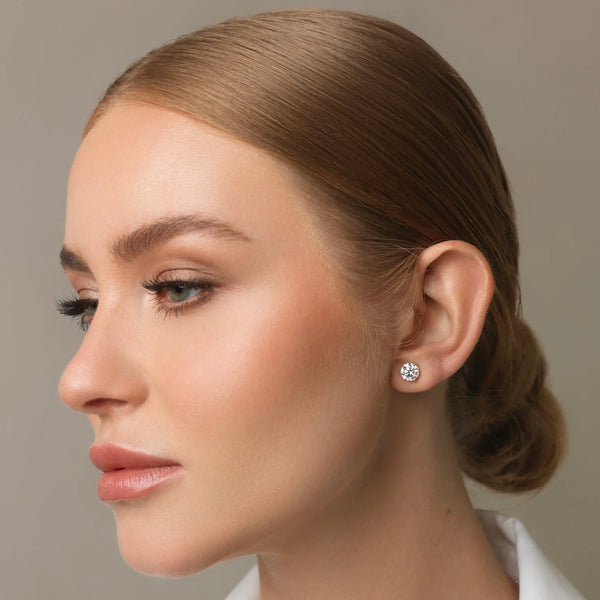 LAB GROWN DIAMOND STUD  2ct