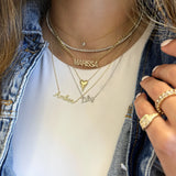 Lab Diamond Tennis Necklace