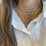 Lab Diamond Tennis Necklace