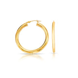 30mm Tube Hoop Earring