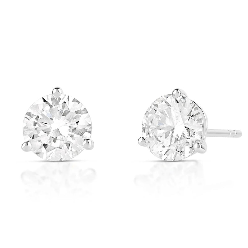 Lab Diamond Studs 5ct