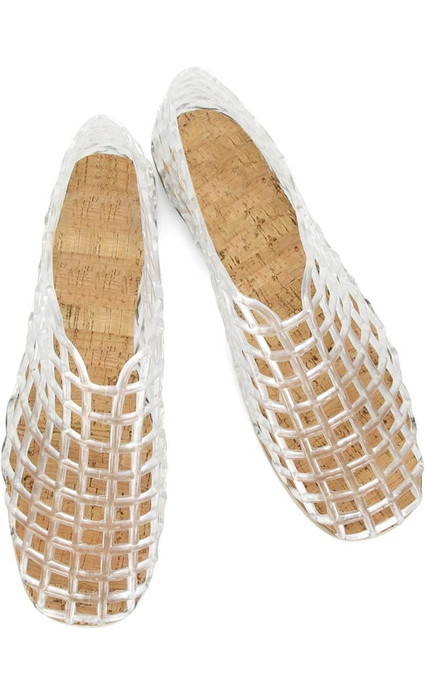 Mesh Ballet flats