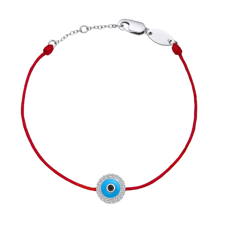 Evil Eye Red String Bracelet