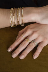 Tennis mini bracelet