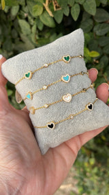 Enamel Cuteheart Bracelet