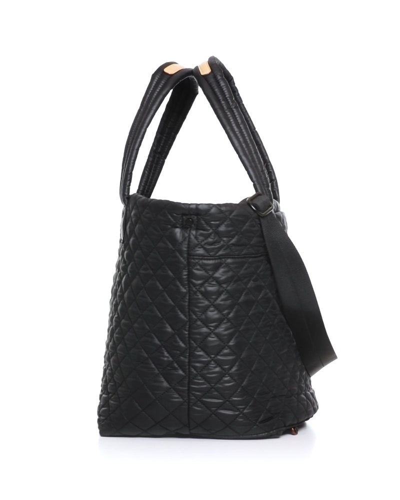 Medium Metro Tote Deluxe BLACK