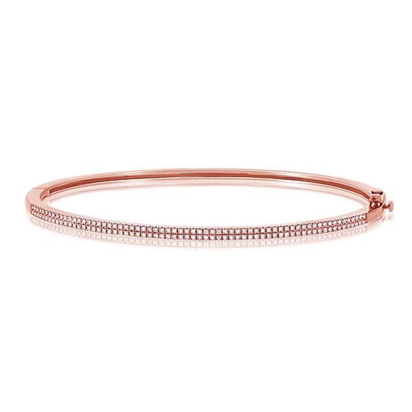 Slim Pave Bangle