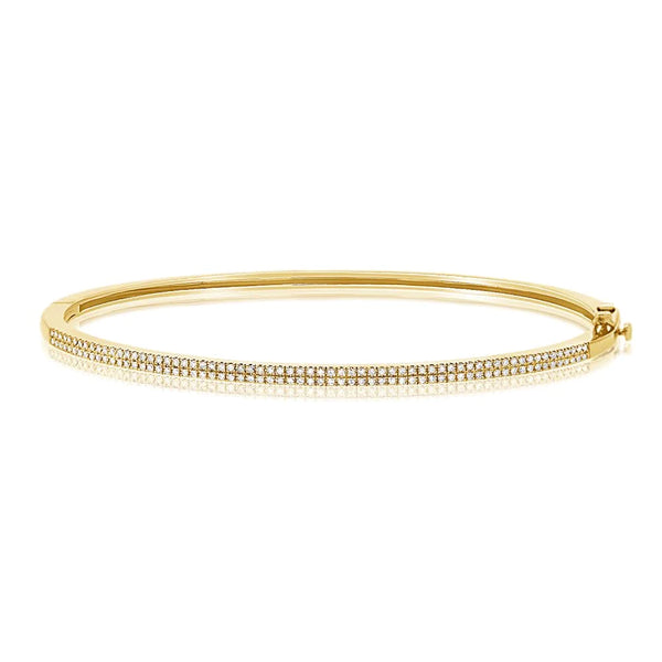 Slim Pave Bangle