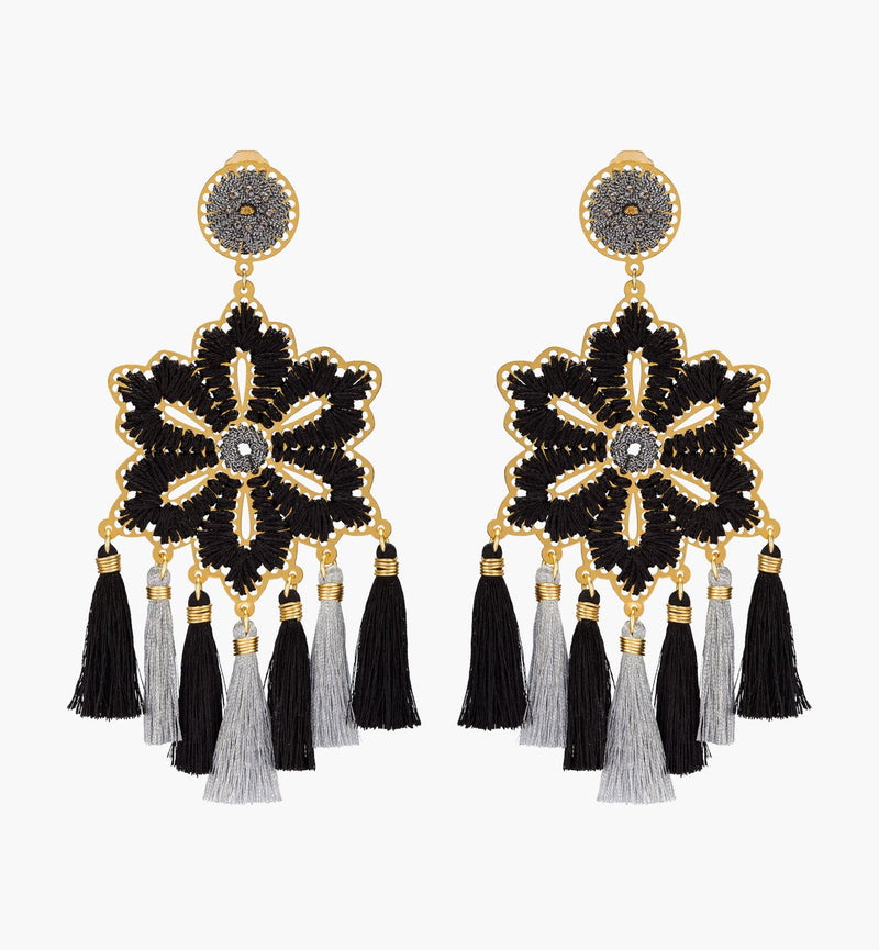 Night Flower Earrings