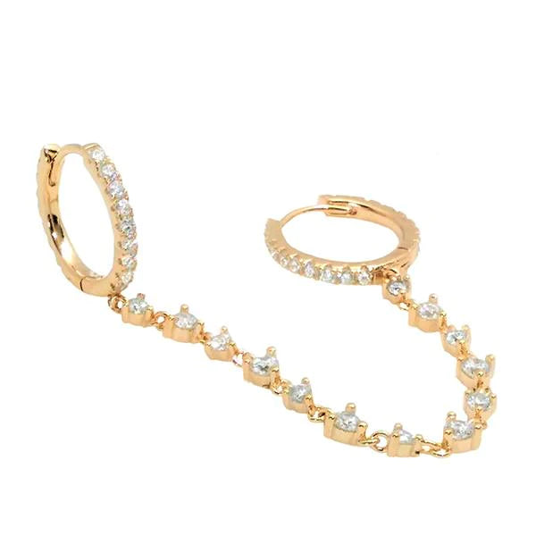 HOOP DOUBLE STONES