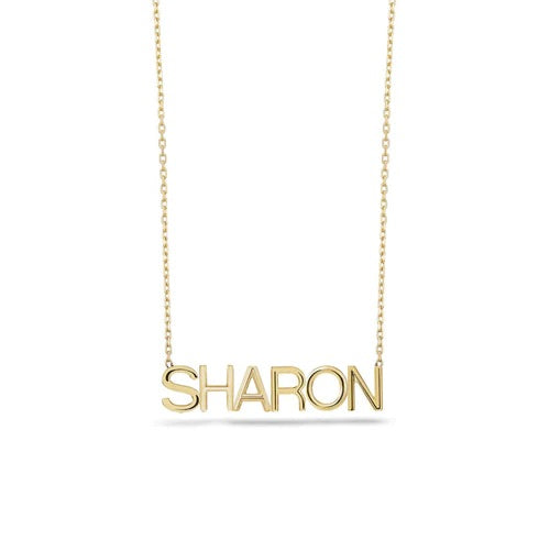 Single Name Necklace