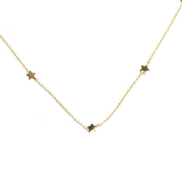 NECKLACE STARS PLAIN