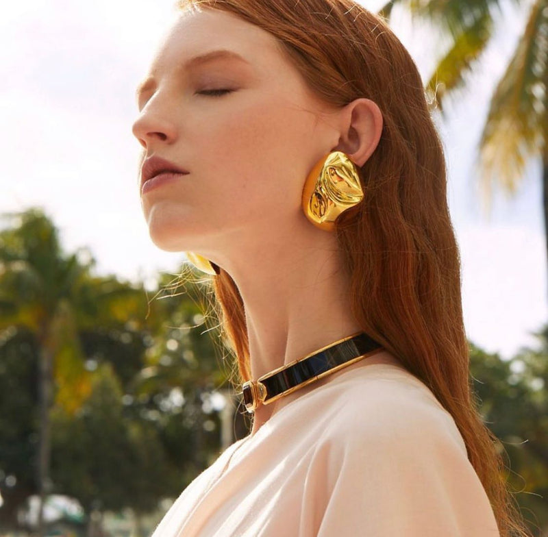 CUBAGUA EARRINGS DORADO