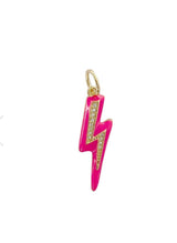 ENAMEL LIGHTNING CHARM